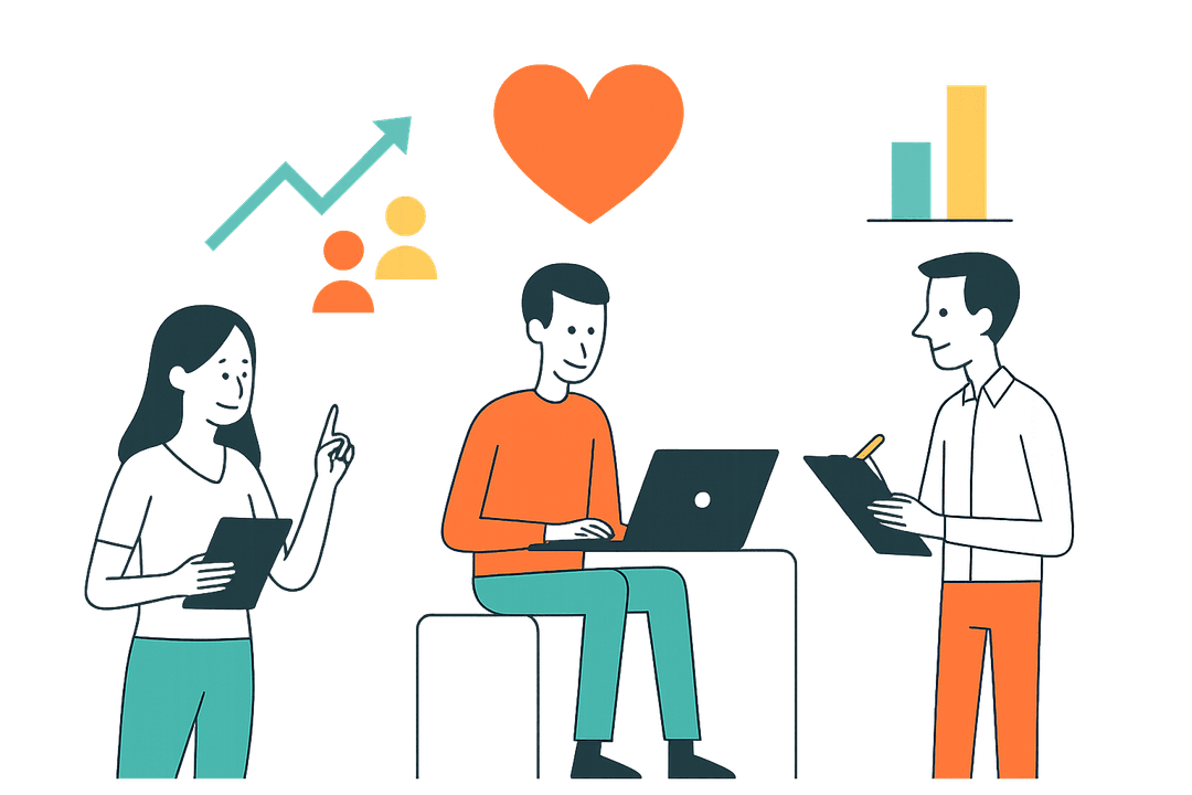 100% BROKER FOCUSED illustration